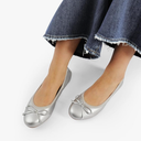 DREAM PAIRS Women's Flats, Foldable Ballet Flats for Women, Bowknot Round Toe Comfort Light Weight Slip-On Dress Shoes, Size 7,5