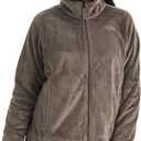 THE NORTH FACE Women's Osito Full Zip Fleece Jacket (Standard & Plus Size) | Soft Fleece With Embroidered Logo (Medium, Mocha Brown)