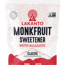 Lakanto Golden Monk Fruit Sweetener, 1:1 Sugar Replacement, Keto Diet Friendly, Zero Calorie, Kosher Sugar Substitute Crystal, Golden - 5 lb Bulk Size (EXP 01/30/2027)