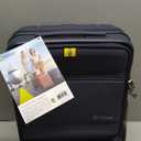 biaggi Runway Hybrid Expandable Underseat Carry-On  Lightweight TSA-Approved Polycarbonate Travel Bag, Perfect for Getaways & Long Weekends (Expandable Underseater, Navy Blue)