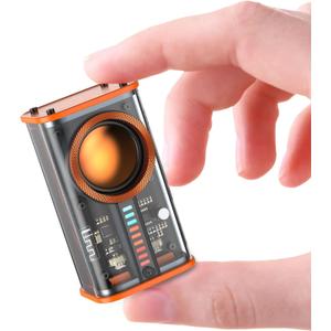 BSZHI Transparent Wireless Bluetooth Speaker Portable Mini Speaker with LED Colorful Lights Stereo Sound TWS Small Speakers for Office, Party Camping, Shower, Home, Travel