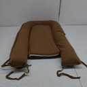 Infant Lounger, Baby Nest Cover for Baby Girls & Boys, Newborn Essentials for Baby 0-18 Months, 100% Cotton Breathable (Golden Brown)