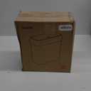 MOPALL Small Bathroom Trash Can with Lid, 2.6 Gallons / 10 L Slim Plastic Garbage Bin with Pop-Up Lid, Mini Waste Basket Can Dog Proof for Kitchen, Bedroom, Office, Laundry, Toilet, Rv, White