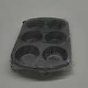 3 Pack Nonstick Muffin Pan, Carbon Steel Cupcake Pan, Easy to Clean and Perfect for Making Muffins or Cupcakes, 6 Cup Jumbo