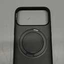 TORRAS 360 Magnetic Stand for iPhone 17 Pro Case, [Fit for MagSafe] [Rotatable Ring Kickstand] [4X Mil-Grade Shockproof] Slim Phone Cover, Camera Button, Obsidian Black, Translucent, Ostand O3 Fitness