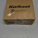 Kwikset Henley Entry Door Handle with Lock and Key, Secure Keyed Reversible Lever Exterior, For Front Entrance and Bedrooms, Satin Nickel, Pick Resistant Smartkey Rekey Security and Microban