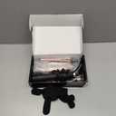 3 in 1 Curling Wand Set - SIQUER Hair Waver Curling Iron for Women with 3 Interchangeable Ceramic Beach Waves Wands 1/2 Inch to 1 1/4 Inch Fast Heating Up Hair Curler with Box (Rose, Black)