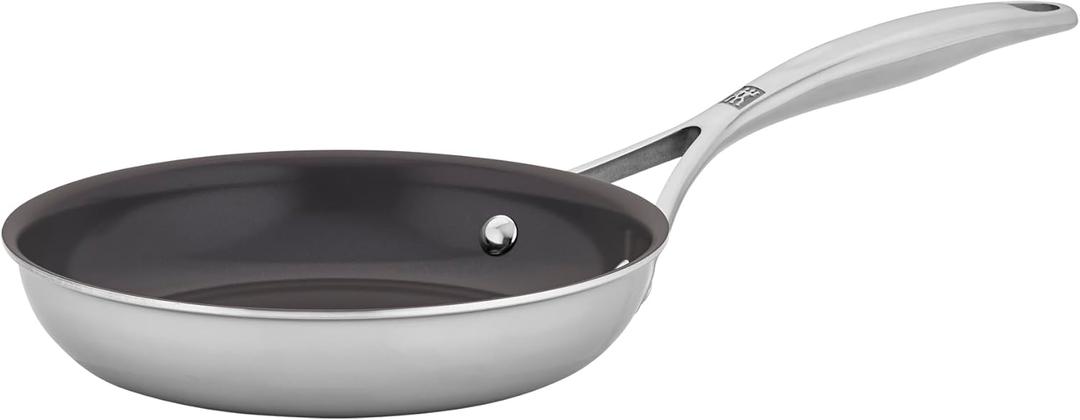 ZWILLING Energy Plus 8-inch Stainless Steel Ceramic Nonstick Fry Pan