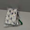 Busftlst 4pcs Makeup Bag Set, Canvas Mix Travel Toiletry Bag Organizer, Aesthetic Skincare Brushes Storage Organizer for Women (HJK04)