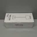 KDG 2 Pack Cordless Table Lamp, Portable LED Desk Lamps, 5000mAh Battery Operated, 3 Color Stepless Dimming Up, for Restaurant, Bedroom, Outdoor Camping, Coffee Shop, Night Light, Rechargeable (Black)