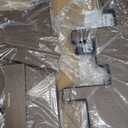 STRICH Wooden Guitar Stand for Multiple Guitars, 3-Holder, Front Display Space-Saving Floor Guitar Rack for Home, Studio, Stage, Walnut Color, L-3AW (For 3 Acoustic)