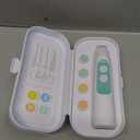 Frida Baby Electric Nail Buffer | Safe + Easy Baby Nail File, Baby Nail Clippers + Nail Trimmer Kit for Newborn, Toddler, Children's Fingernails/Toenails, 4 Buffer Pads, LED Light, Storage Case, White