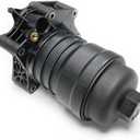 Engine OIL Filter Housing for VW Touareg & AUDI A5 Cabrio,A5/S5 Coupe/Sportback, A6/S6 quattro/Avant quattro, A6 allroad A7/S7 Sportback, A8/A8L/S8 Quattro, Q5/SQ5, Q7, Q8/SQ8,S4,RS4,RS5 06M115401F