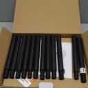 MAGGIFT 12 Pack Solar Pathway Lights Outdoor Solar Garden Lights for Patio, Yard, Driveway