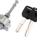 Front Door Lock Cylinder Set Kit with 2 Keys for Honda Accord 2013-2017 | Durable Metal Materials | Replaces 72185-T2A-A01