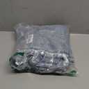 Gihuo Denim Overalls for Women Jean Bib Overalls Wide Leg Loose Fit Barrel Baggy Distressed Adjustable Straps. Size XL.