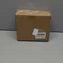 Round Christmas Tree Skirt 26 Inch - Plastic Woven Look Design, Interlocking Sections for Easy Setup,Gift for Christmas and Halloween Decoration Trees with a Height of Less Than 7 FT