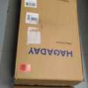 Baby Stroller, 2-in-1 Reversible Toddler Seat with Lie-Flat Mode, Foldable Infant Stroller with Canopy, One Button Brake, Adjustable Handle, Newborn Pushchair (Black B)