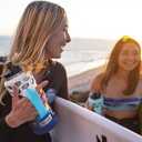 REUZBL Silicone Boot Sleeve Protector with Handle  Compatible with Hydro Flask 40oz, 32oz, 24oz, 21oz  Protective Bottle Bumper for Stainless Steel Water Bottles (White)