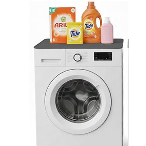 Washer and Dryer Protector Mat, 23.6“ x 19.7" - 1 PC Heavy Duty Non Slip Waterproof – Washer Dryer Countertop for Laundry Room Organization, Under Refrigerator Mini Fridge Silicone Mat