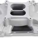 7561 53026 Aluminum Dual Plane BBC Air-Gap Intake Manifold Compatible with Chevy Big Block 1966-2000 396 402 427 454 V8 Engine