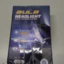 SMUCGUD Fit For Chrysler 200 300 2011 2012 2013 2014 2015 High Low Beam Light Bulbs, 1:1 Real Size, 6000K Cool White Lights, 20000LM 800% Brightnes, Plug n Play, Pack of 2