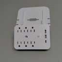 Outlet Extender with Shelf, Mifaso Surge Protector 6 AC Multi Plug Wall Outlets and 3 USB Ports, PD 20W USB-C Charger, Outlet Splitter for Bathroom Home