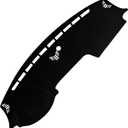 2 x VADA Dashboard Mat Cover fit for Dodge Ram 1500 2500 3500 2019 2020 2021 2022 2023 2024 2025.Protector Anti-Glare, Flame Retardant ，Reinforced with Hand-Sewn Lockstitch ，Non-Slip Textured Backing