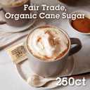 Organic White Sugar In The Raw, 250 Count