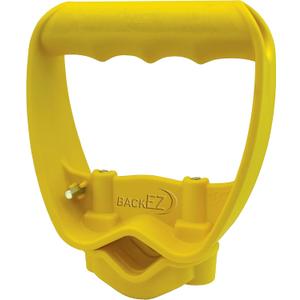 Back-Saving Tool Handle Labor-Saving Ergonomic Shovel or Rake Handle Attachment Yellow