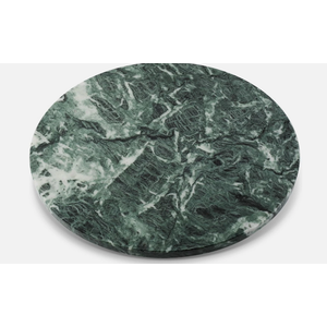 16'' Green Marble Lazy Susan Marble Turntable for Kitchen Dinning, Lazy Susan, Green Marble