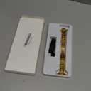 STIROLL Thin Replacement Band Compatible for Apple Watch 38mm 40mm 41mm 42mm(Series 11 10), Stainless Steel Metal Wristband Women Men for iWatch Ultra SE Series 9 8 7 6 5 4 3 2 1, Gold