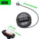 Gas Cap Replacement 42031FE000 for 2005 2006 2007 2008 Subaru Impreza WRX STi Forester Fuel Tank Filler Cap 42031SA010, 42031-FE000