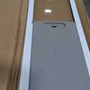 PetSafe Doggy Door for Sliding Glass Doors, Adjustable Height 75 7/8" to 81", No-Cut DIY Install, Aluminum Panel, Ideal for Renters, for Large Dogs Up to 130 lb, (White, Large-Tall)