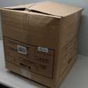 HIGOGOGO Square Stuffed Pouf Ottoman, Corduroy Poufs with Foam Chunk Filling, Furry and Fluffy Pouf Foot Stool Storage Ottoman, 21 X 21 Floor Poufs Foot Rest for Living Room, Beige (21.6 Inch)