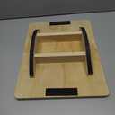 DYNWAVE Wooden Balance Board Core Trainer Equipment Portable Exercise Balance Stability Trainer Balancing Board for Home Gym Fitness