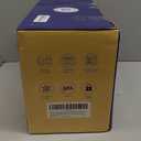 MFY 5-Pack 36 OZ Glass Storage Containers with Lids, Glass Meal Prep Containers Set, Airtight Lunch Containers with Lids, Microwave, Oven, Freezer and Dishwasher Safe, White