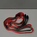 Stretching Strap with Loops - Non Elastic Stretch Band for Physical Therapy, Yoga Strap for Stretching Equipment, Stretch Bands for Exercise and Flexibility - Fascia, Hamstring & Leg Stretcher Belt