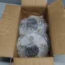 OZISENS 2 Sets 3500 lbs Pre-Iubricated Galvanized Trailer Hub Kits 5 Bolt 4.5 for 1-1/16'' to 1-3/8'' #84 Tapered Spindle,Trailer Hub Kit with Pre-Assembled L44649 & L68149 Bearings and Grease Seal