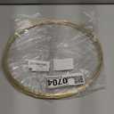 20 Gauge 3 Inches 99.99% Pure 24K Solid Yellow Gold Wire Round 1/4 Hard by CRAFT WIRE