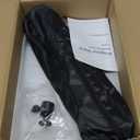 SKERELL Projector Stand Tripod Adjustable: Universal Laptop Standing Height from 17" to 48" with Tray Ball Head Carry Bag for Computer Camera (Silver)