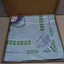 Mahjong Mat(31.5"x31.5"), Cyan Reduction Noise Rubber Mat with Guide&Rule&Tips&Charleston&Direction GuidanceSilent Sports Auxiliary Props,Non-Slip Regular Footstep System Training Blanket