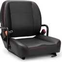 Universal Forklift Seat,Tractor Seat,with Hip Restaint,Micro Switch and Safety Belt,for Tractor,Mower,Skid Loader,Telehandler,Backhoe,Excavator Dozer