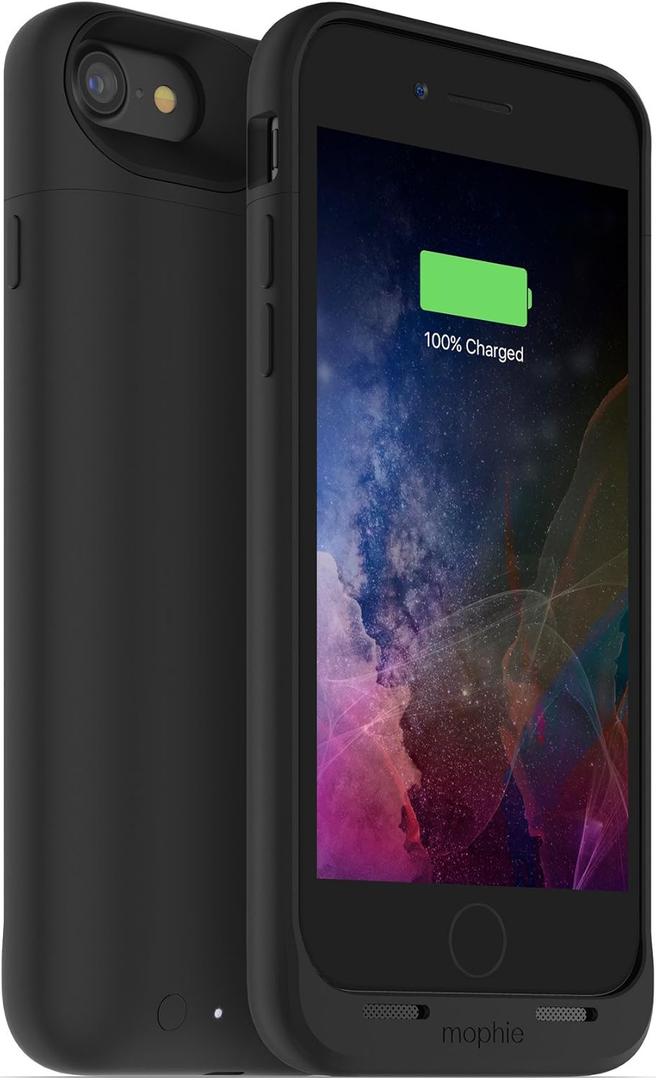 mophie Juice Pack - Wireless Charging Protective Power Pack Case, Charge Force Technology, Compatible With Qi-Enabled & Other Wireless Charging Systems, For iPhone 7 & 8 and iPhone SE (Black) mophie Juice Pack - Wireless Charging Protective Power Pack Case, Charge Force Technology, Compatible With Qi-Enabled & Other Wireless Charging Systems, For iPhone 7 & 8 and iPhone SE (Black)