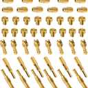 Strongthium 42 Pcs Carburetor Jet Kit for Mikuni Main & Pilot Slow Jet N100.604 VM28/486 VM4/042 VM22/210