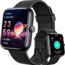 Gydom GPS Smart Watch for Men, 4 Satellite Positioning, 1.85" Fitness Tracker with Bluetooth Call, 3ATM Waterproof Heart Rate/Sleep/SpO2 Monitor, 105+ Sport Modes, 12 Days Battery, for Android iPhone