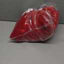 Giant Bow Christmas Tree Topper, 6ft/180cm Extra Large Red Velvet Bow Huge Xmas Topper Oversized Big Tree Decorations for Indoor Mantel Home Holiday Decor Birthday Wedding Party Photo Backdrop