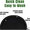 sewrung Disc Golf Cleaning Tool Disc Golf Accessories (Black)