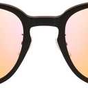 AMBEYE Gaming Glasses for Men Women 99% Blue Light Blocking Anti Fatigue & Glare Orange Lens TR90 Square Frame for Computer Use (Matte Black & Orange)