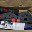Adjustable-Dumbbells-Sets,Free Weights-Dumbbells Set of 2 Convertible To Barbell A Pair of Lightweight for Home Gym,Women and Men Equipment